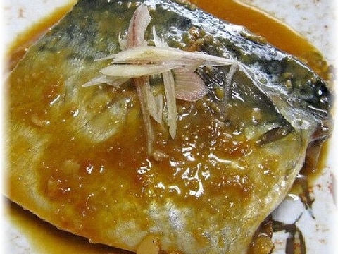 和食の定番のさばの味噌煮